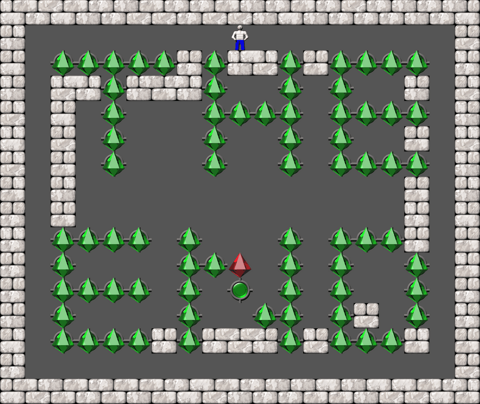 Sokoban Howards Second Sets Second Set level 40